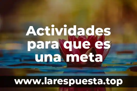 Que es throughput en el libro la meta 5 Actividades para que es una meta