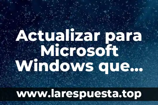 Windows milenium que es 8 Actualizar para Microsoft Windows que es