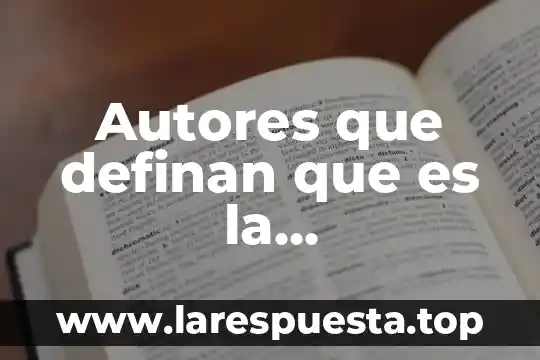 Autores que definan que es un problema psicologicos 3 Autores que definan que es la estandarizacion en empresas gastronomicas