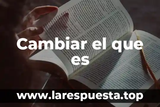 Que es cambiar de nombre a una carpeta o archivo 3 Cambiar el que es