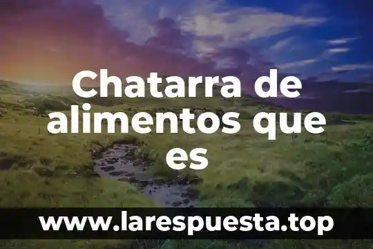 Administración de alimentos que es 8 Chatarra de alimentos que es