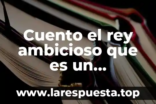 Cuento el rey ambicioso que es un hipopotamo
