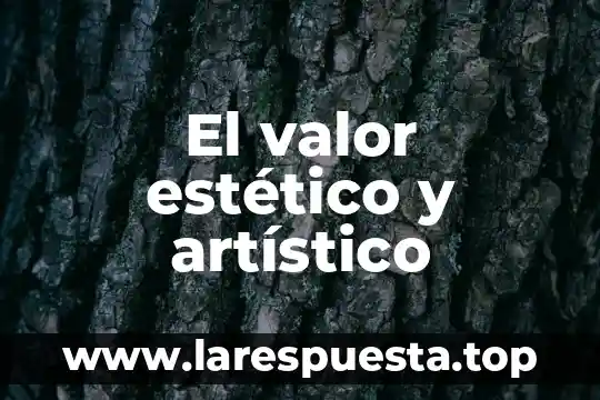 Que es espacio estetico arquitectonico 8 El valor estético y artístico
