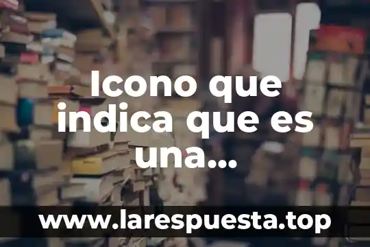 Icono que indica que es una presentación electrónica