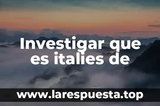 Investigar qué es un texto diálogo 7 Investigar que es italies de