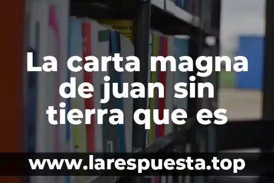 Que es un derecho real unam 5 La carta magna de juan sin tierra que es