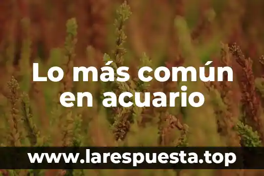 Que es factor comun de un polinomio y algunos ejemplos 4 Lo más común en acuario