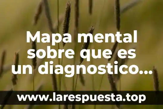 Que es la evaluacion del proceso de diagnostico 7 Mapa mental sobre que es un diagnostico medico
