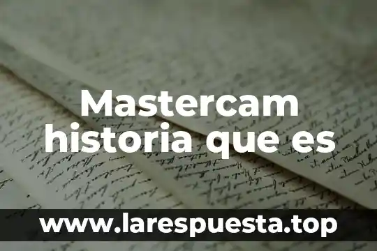 Una historia que es emocionante para los lectores 6 Mastercam historia que es