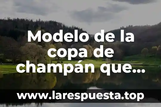Que es ser un remero en rugby 3 Modelo de la copa de champán que es