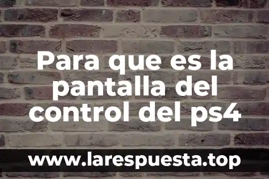 Qué es mejor Xbox One S o PS4 2017 8 Para que es la pantalla del control del ps4