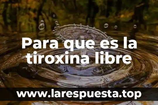 Que es semilla certificada en polinizacion libre 5 Para que es la tiroxina libre