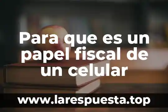 Que es el modo accesibilidad de celular aiwa 8 Para que es un papel fiscal de un celular