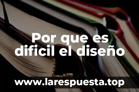 Qué es rebase en diseño 5 Por que es dificil el diseño