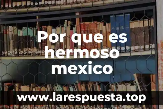 Que es la condicion juridica de los extranjeros en mexico 5 Por que es hermoso mexico