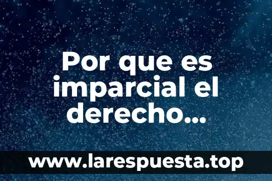 Por que es imparcial el derecho notarial y registral