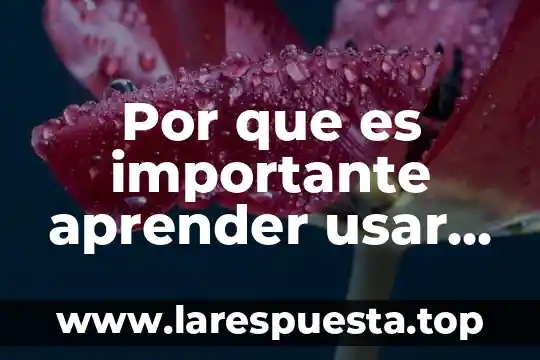 Por que es importante aprender usar drones