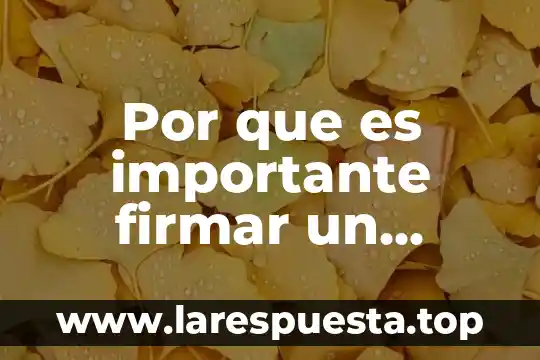 Que es un convenio y ejemplos 8 Por que es importante firmar un convenio