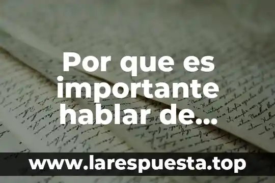 Por que es importante hablar de perspectiva de genero