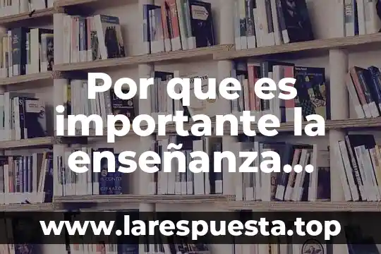 Por que es importante la enseñanza ingles