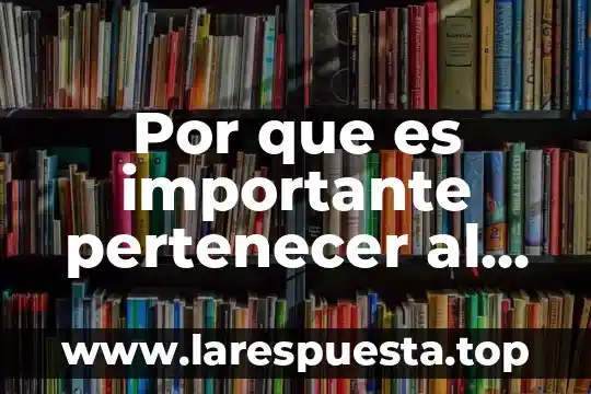 Por que es importante pertenecer al grupo banamex