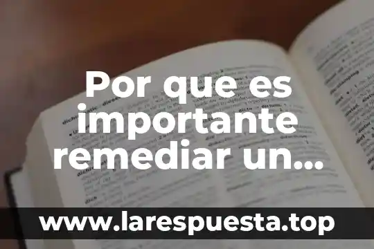 Por que es importante remediar un suelo contaminado