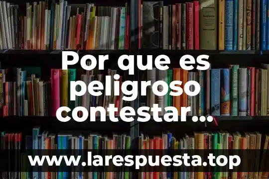 Que es mas peligroso 7 Por que es peligroso contestar llamadas de tu propio numero