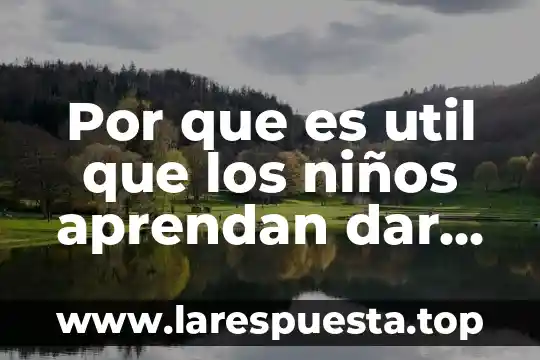 Por que es util que los niños aprendan dar rcp