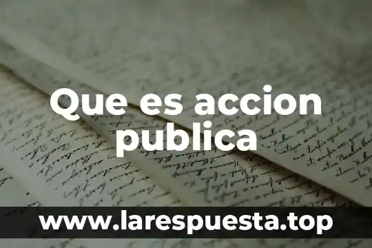 Qué es la televisión pública España 3 Que es accion publica