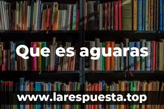 Agujero estenopeico que es 3 Que es aguaras
