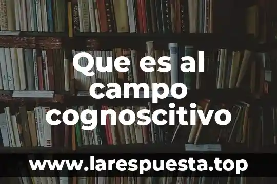 Según la teología católica que es un elemento cognoscitivo 5 Que es al campo cognoscitivo