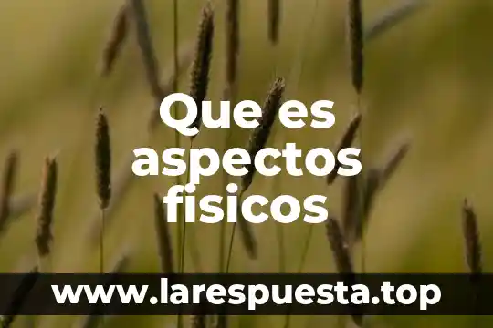 Que es la etica y aspectos legales de las tic 4 Que es aspectos fisicos