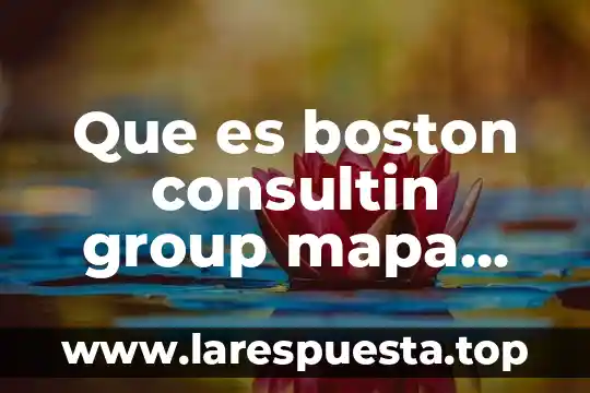 Que es lo que se maneja en un mapa mental 7 Que es boston consultin group mapa conceptual