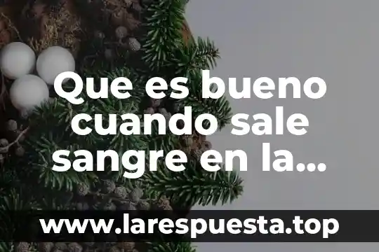 Para que es el analisis de sangre mg 7 Que es bueno cuando sale sangre en la nariz