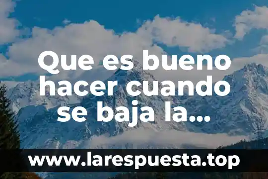 Que es presion y como se mide en fisica 8 Que es bueno hacer cuando se baja la presion
