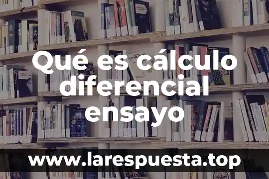 Qué es una iteración en cálculo diferencial 7 Qué es cálculo diferencial ensayo