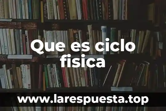Que es el ciclo de la materia de un ecosistema 8 Que es ciclo fisica
