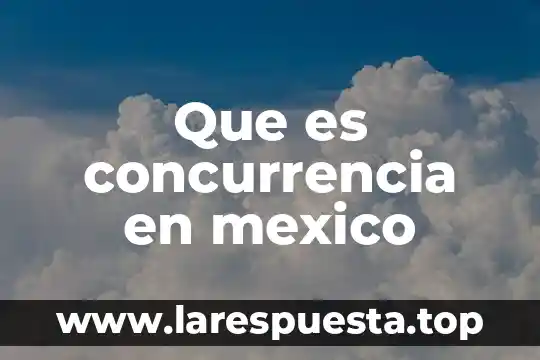 Qué es el bautizo en México 8 Que es concurrencia en mexico