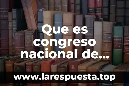 Que es congreso nacional de educación primaria en mexixo