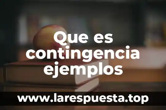 Que es una tabla de contingencia 6 Que es contingencia ejemplos