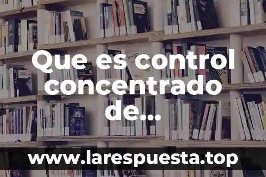Para que es buena la concentrado de jamaica 3 Que es control concentrado de constitucionalidad