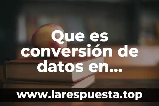 Que es pantone en informatica 3 Que es conversión de datos en informatica