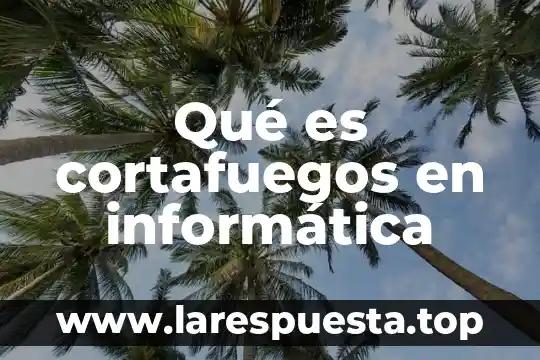 Que es firma digital en informatica 6 Qué es cortafuegos en informática
