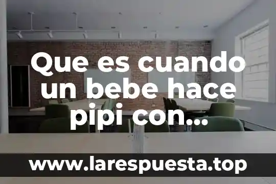 Que es y como se hace un estudio de mercado 6 Que es cuando un bebe hace pipi con anaranjado