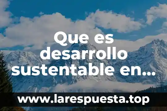 En pocas palabras que es el principio de tipicidad 3 Que es desarrollo sustentable en pocas palabras