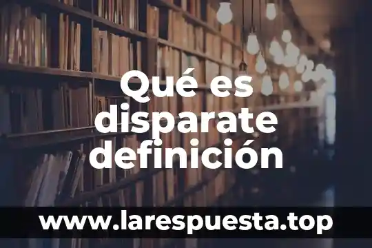 Definicion que es la victimiologia 4 Qué es disparate definición