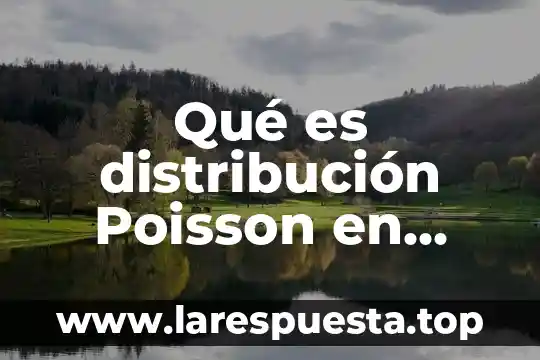 Qué es la distribución física internacional 8 Qué es distribución Poisson en estadística