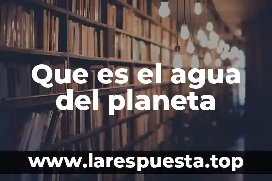 Qué es un planeta enano definición para niños 7 Que es el agua del planeta