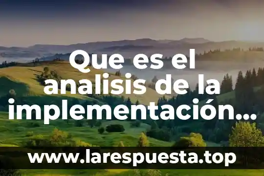 Qué es la contaminación del agua causas consecuencias y soluciones 5 Que es el analisis de la implementación de posibles soluciones
