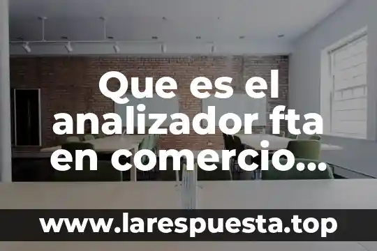 Que es el comercio electronico en facebook 4 Que es el analizador fta en comercio electronico transfronterizo